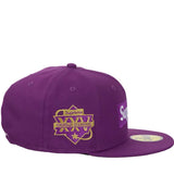 Supreme Championship Box Logo New Era 59Fifty Hat Purple - SS25H112-PURPLE