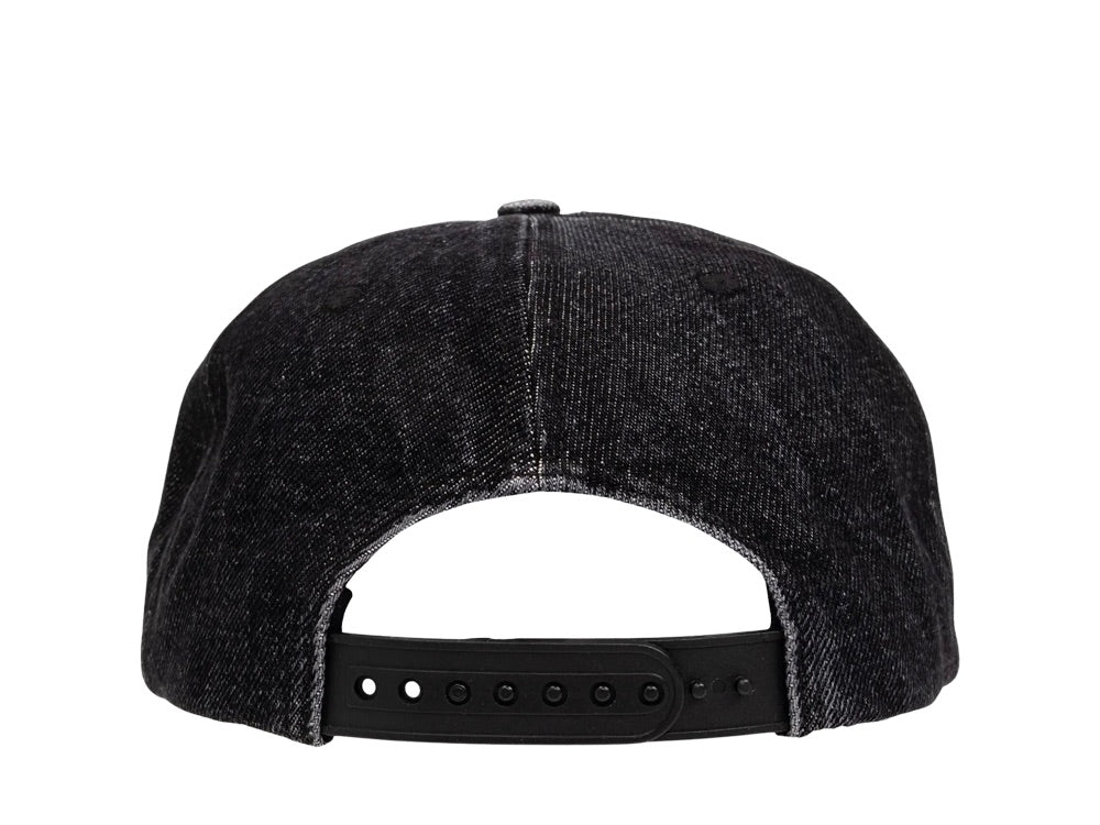 Rhude Cresta Denim Cap Black Cream