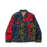 BAPE x Levi's Camo Trucker Jacket Multicolor - LE047AA51YJSZAFAS