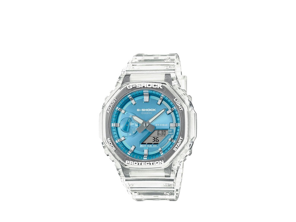 Casio G-SHOCK Ana-Digi Watch Skeleton Sky Blue
