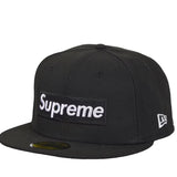 Supreme Championship Box Logo New Era 59Fifty Hat Black - SS25H112-BLACK