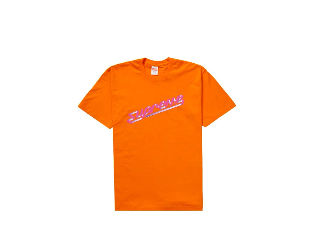 Supreme Banner Tee Orange