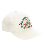 Casablanca Cap Rainbow Crayon Temple White - AF23-HAT-002-22