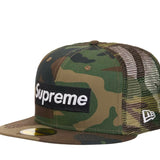 Supreme Box Logo Mesh Back New Era Cap (SS24) Camo - SS24H14-CMO