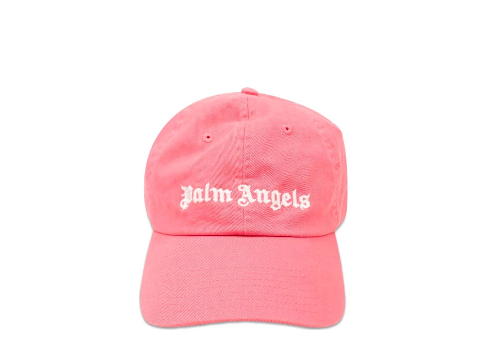 Palm Angels Classic Logo Cap Baby Pink - PMLB003C99FAB0013401
