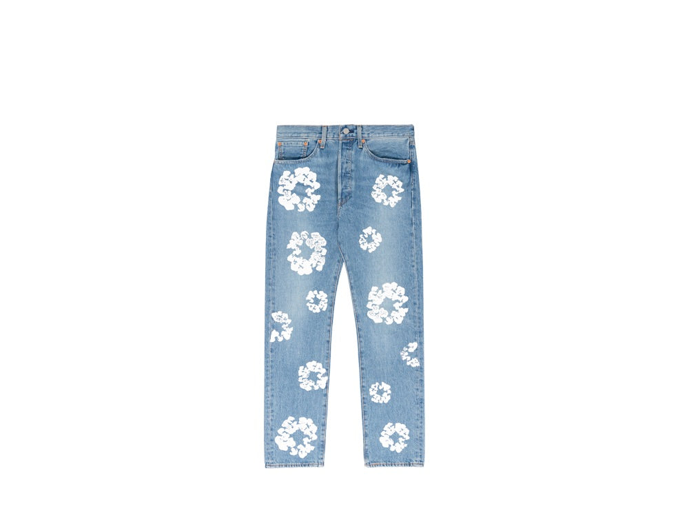 Denim Tears The Cotton Wreath Jean Light Wash - DT501-002-30