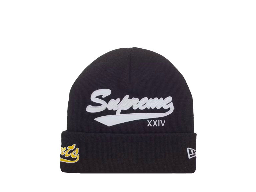 Supreme New Era Salvation Beanie Black - SS24BN12-BLK