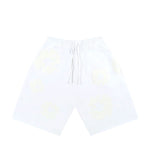 Denim Tears Mono Cotton Wreath Shorts White - SS24CR007