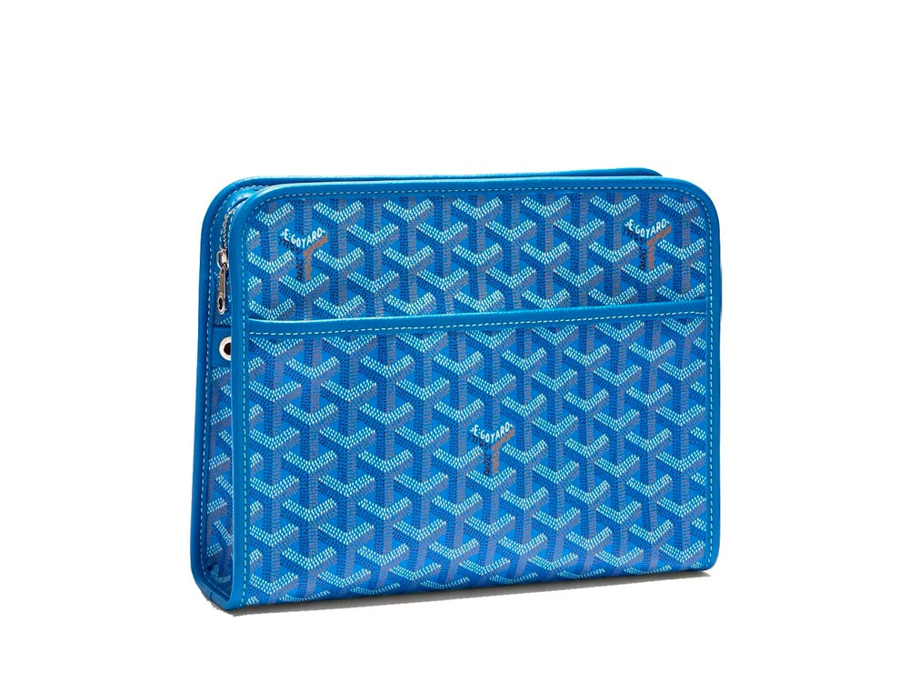 Goyard Jouvence Toiletry Bag MM Sky Blue