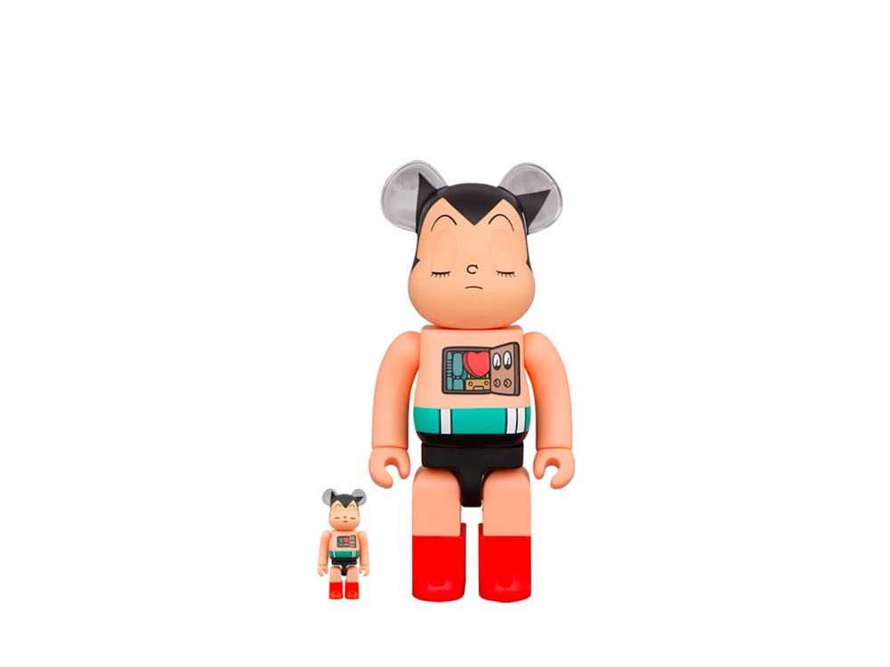 Bearbrick Astro Boy Sleeping Version 100% & 400% Set