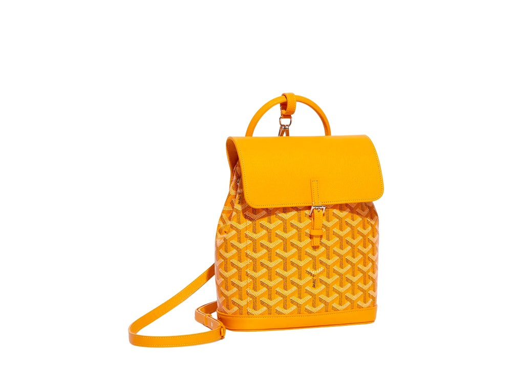 Goyard Alpin Mini Backpack Yellow - ALPIN2MINTY08CL08P