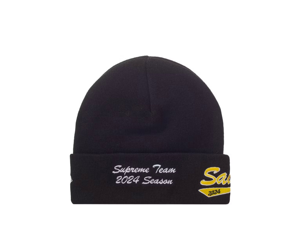 Supreme New Era Salvation Beanie Black - SS24BN12-BLK