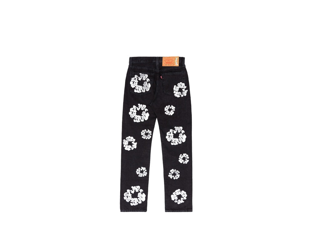 Denim Tears The Cotton Wreath Jean Black - DT501-003-30