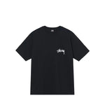 Stussy Fuzzy Dice Tee Black (Heavyweight)