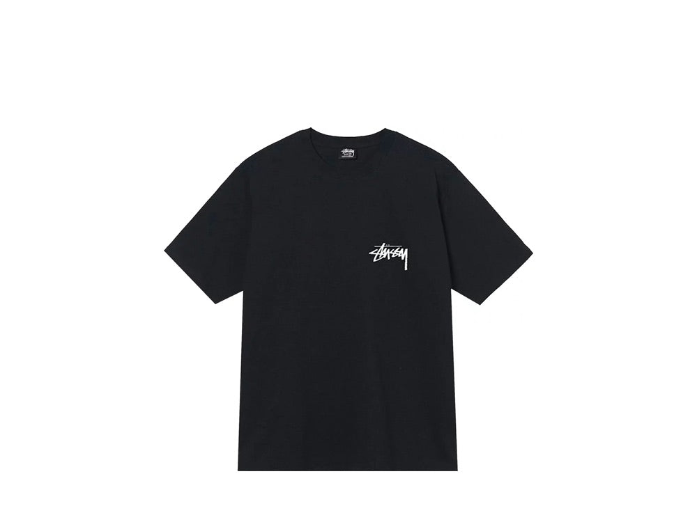 Stussy Fuzzy Dice Tee Black (Heavyweight)