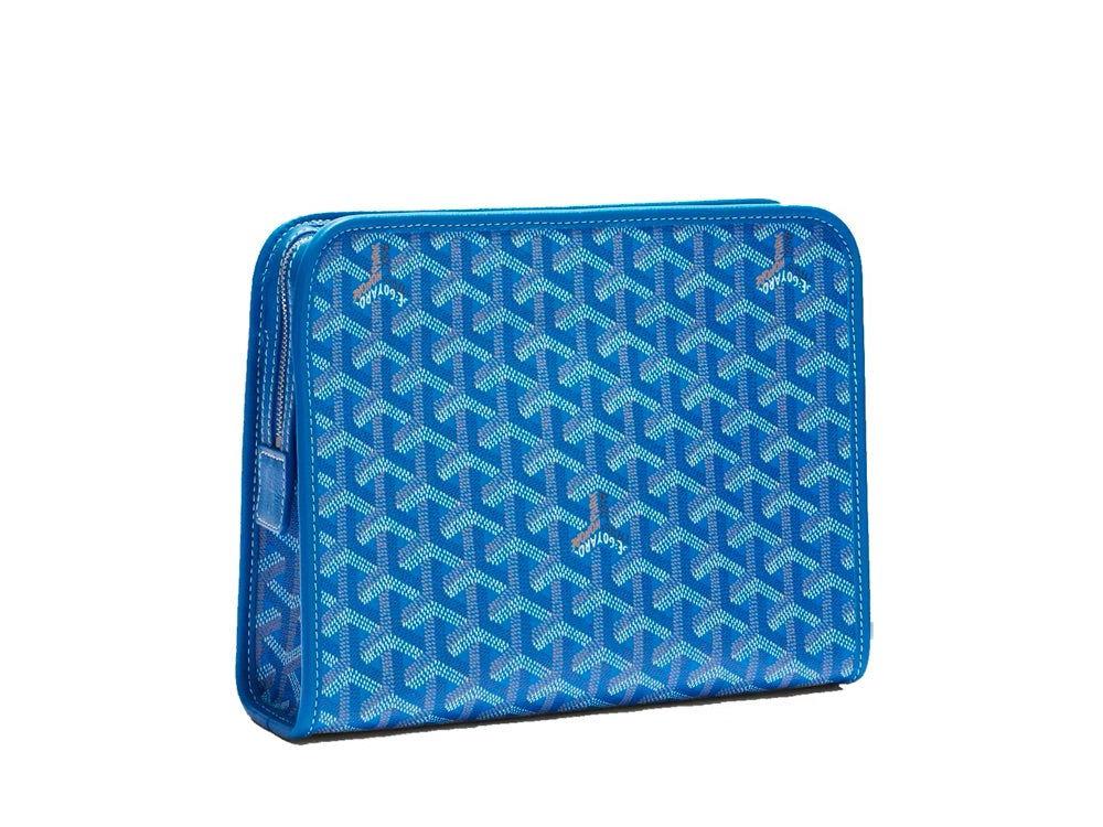 Goyard Jouvence Toiletry Bag MM Sky Blue