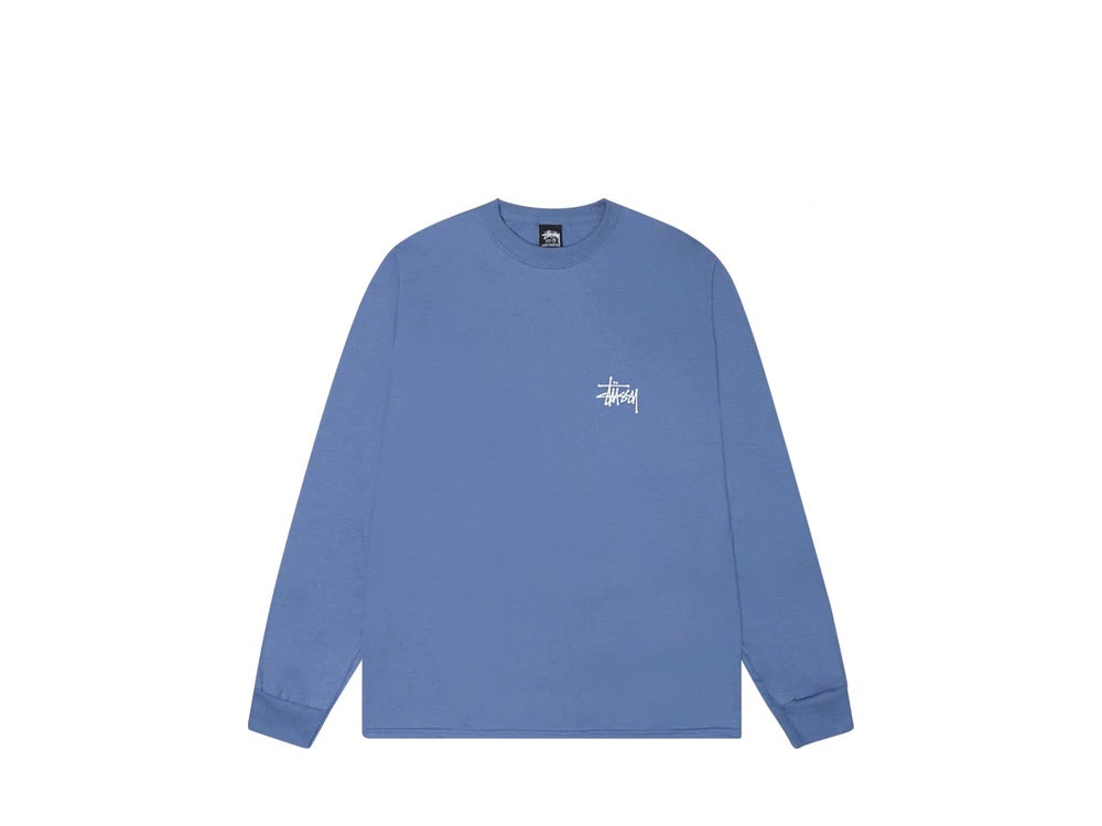 Stussy Basic Long Sleeve Tee Storm