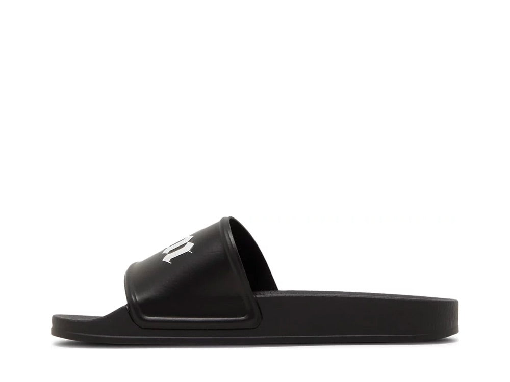 Palm Angels Pool Slides Black - PWIC002C99PLA0031001