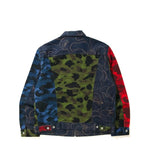 BAPE x Levi's Camo Trucker Jacket Multicolor - LE047AA51YJSZAFAS