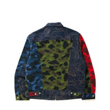 BAPE x Levi's Camo Trucker Jacket Multicolor - LE047AA51YJSZAFAS