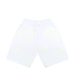 Denim Tears Mono Cotton Wreath Shorts White - SS24CR007