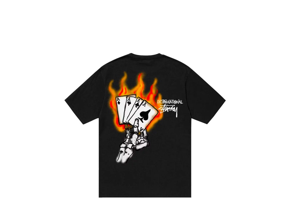 Stussy Read Em' N' Weep Tee Black (Heavyweight)