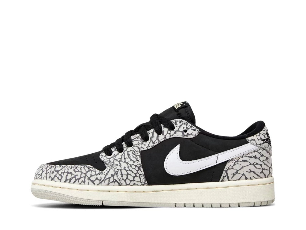 Air Jordan 1 Retro Low OG Black Cement (W) - CZ0775-001