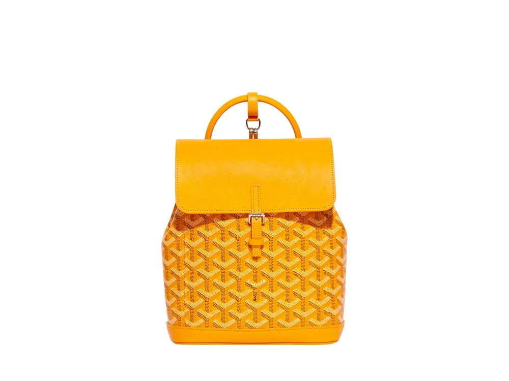 Goyard Alpin Mini Backpack Yellow - ALPIN2MINTY08CL08P