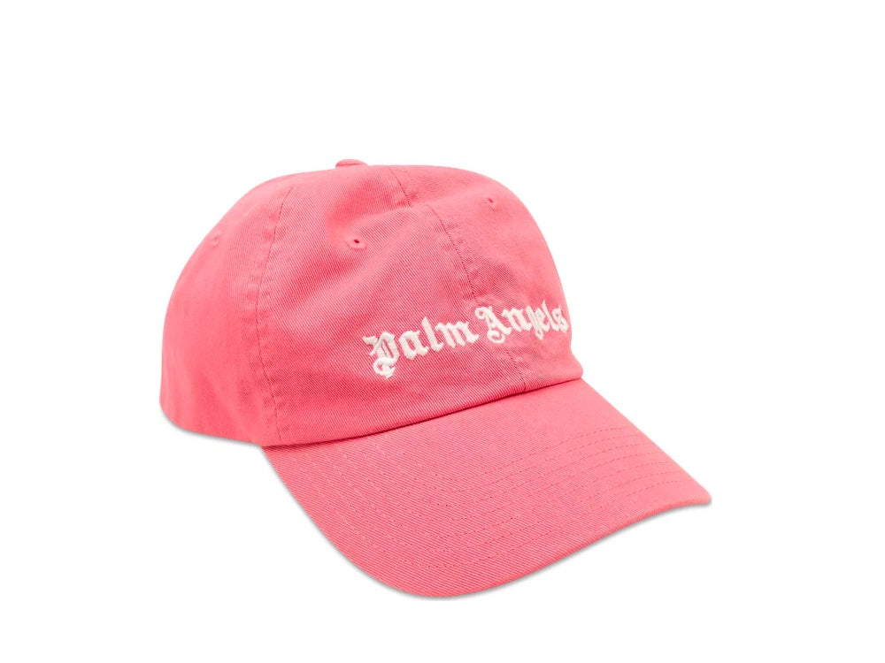Palm Angels Classic Logo Cap Baby Pink - PMLB003C99FAB0013401