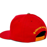 Chrome Hearts CH Silver Button Hat Red/Yellow