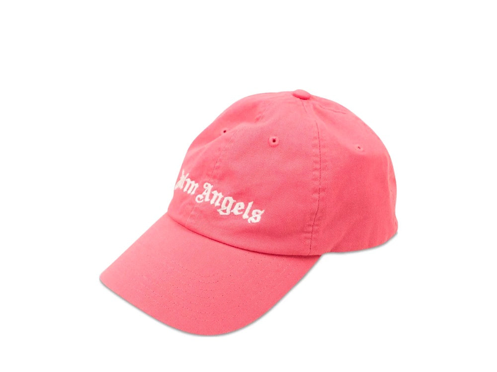 Palm Angels Classic Logo Cap Baby Pink - PMLB003C99FAB0013401