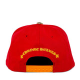Chrome Hearts CH Silver Button Hat Red/Yellow