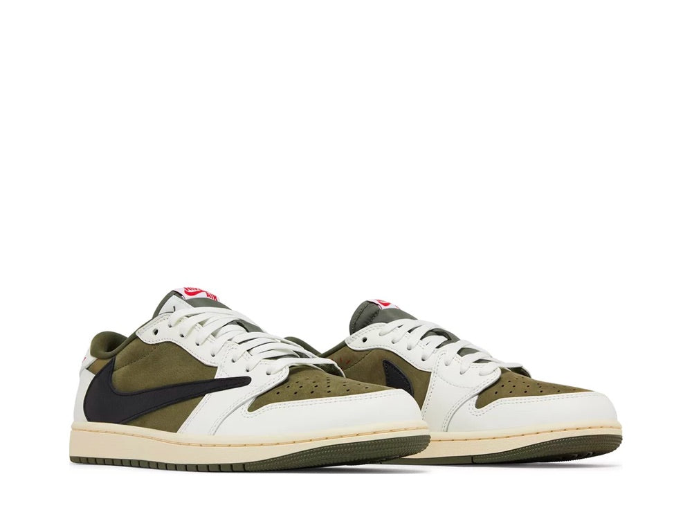 Air Jordan 1 Retro Low OG SP Travis Scott Medium Olive - DM7866-200