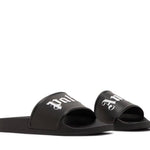 Palm Angels Pool Slides Black - PWIC002C99PLA0031001