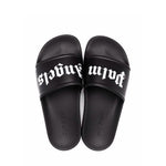 Palm Angels Pool Slides Black - PWIC002C99PLA0031001