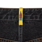 Billionaire Boys Club Running Dog Denim Shorts Black - ICD003-BLACK