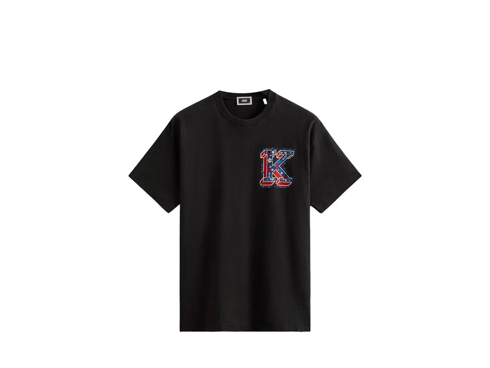 Kith Needlepoint Vintage Tee Black