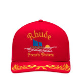 Rhude Riviera Sailing Cap Red