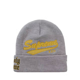 Supreme New Era Salvation Beanie Heather Grey - SS24BN12-HGY