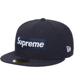 Supreme Championship Box Logo New Era 59Fifty Hat Navy - SS25H112-NAVY