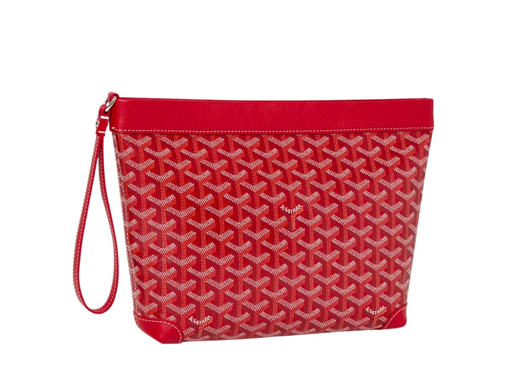 Goyard Conti Pouch Red