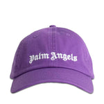 Palm Angels Classic Logo Cap Purple - PMLB003C99FAB0013701