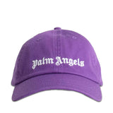 Palm Angels Classic Logo Cap Purple - PMLB003C99FAB0013701