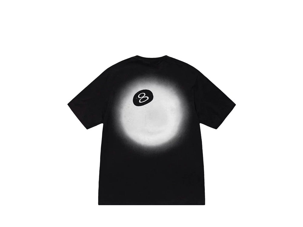 Stussy 8 Ball Fade Tee Black (Heavyweight)