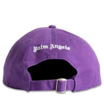 Palm Angels Classic Logo Cap Purple - PMLB003C99FAB0013701