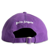 Palm Angels Classic Logo Cap Purple - PMLB003C99FAB0013701