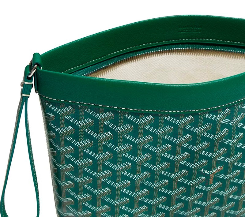 Goyard Conti Pouch Green