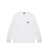 Stussy Basic Long Sleeve Tee White