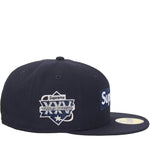 Supreme Championship Box Logo New Era 59Fifty Hat Navy - SS25H112-NAVY
