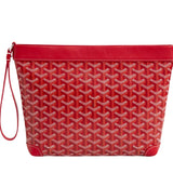 Goyard Conti Pouch Red